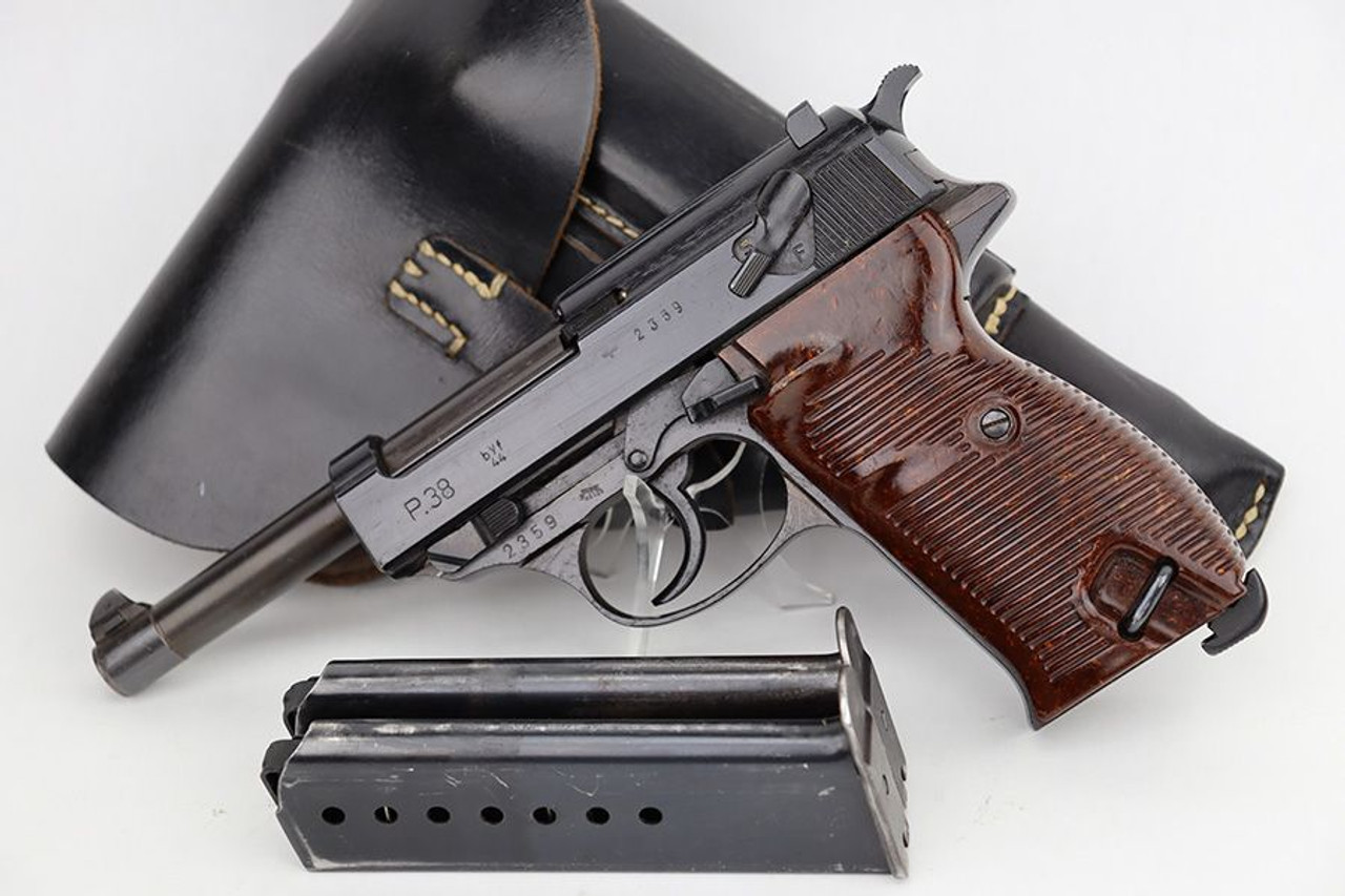 Beautiful, Rare Mauser BYF 44 P.38 Rig - Police Eagle/L - 1