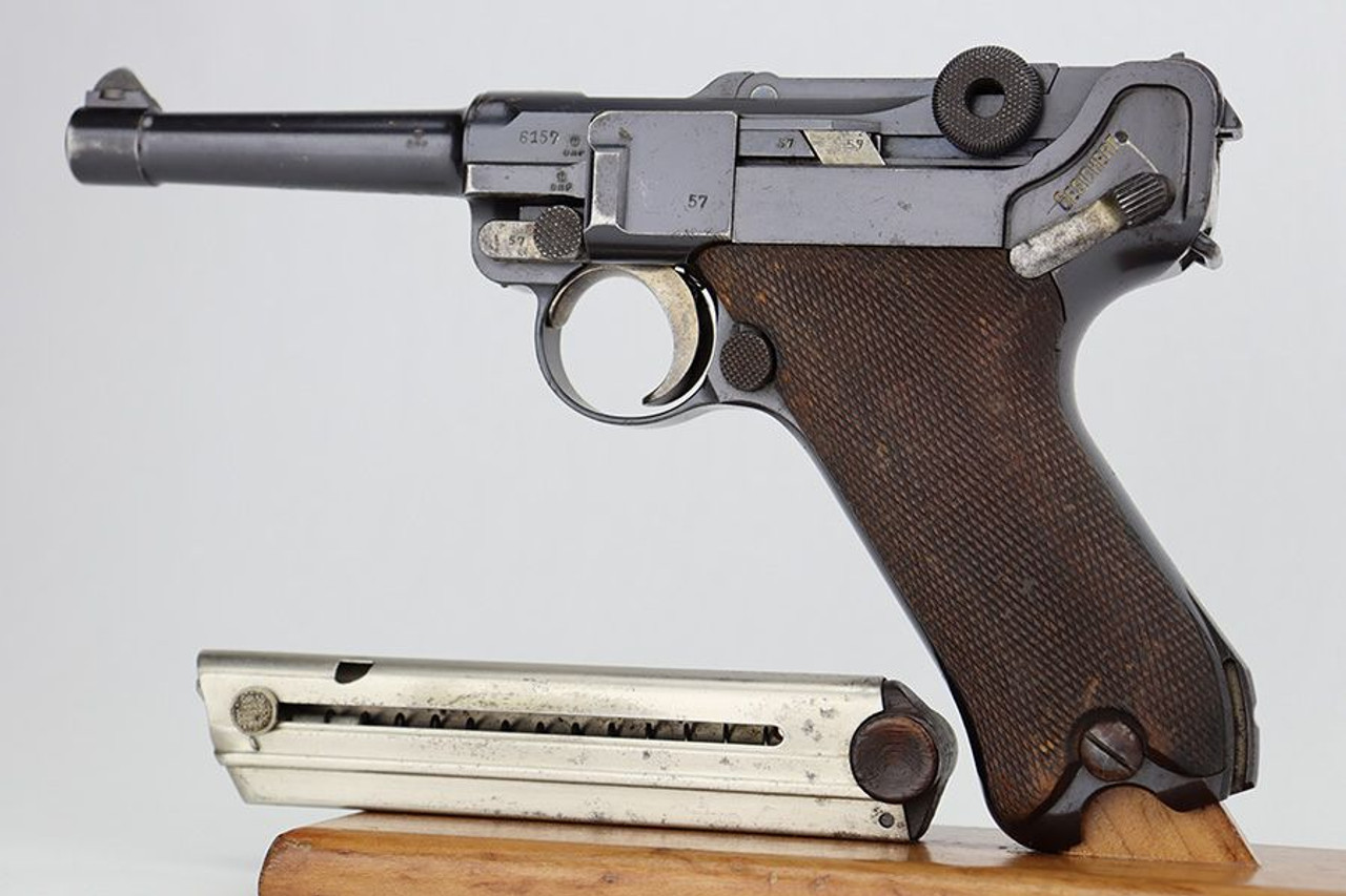 1913 DWM Luger - British Capture - 1