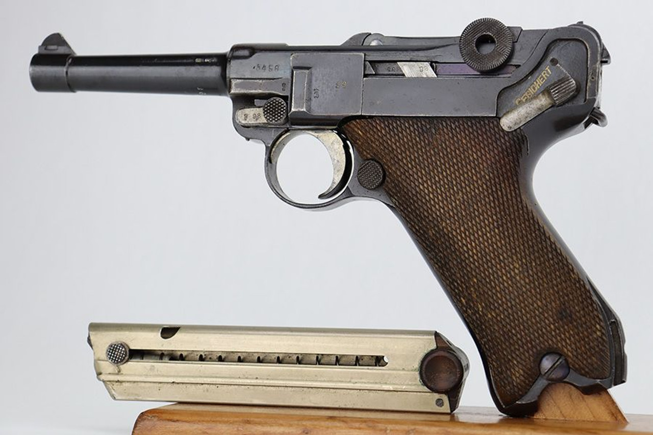 1917 Erfurt Deathshead Luger - 1