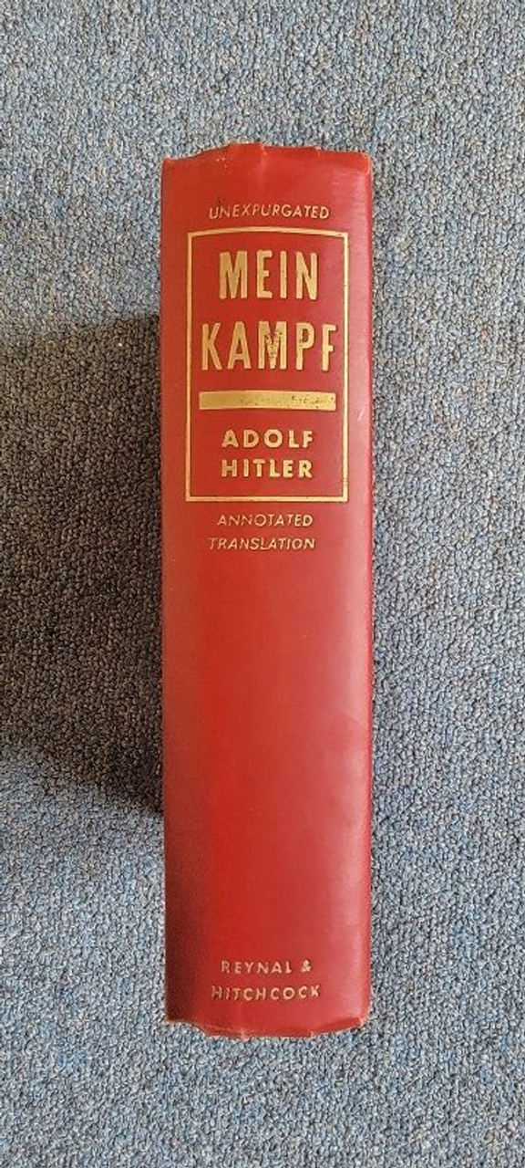 1939 English Translation of Mein Kampf - 1