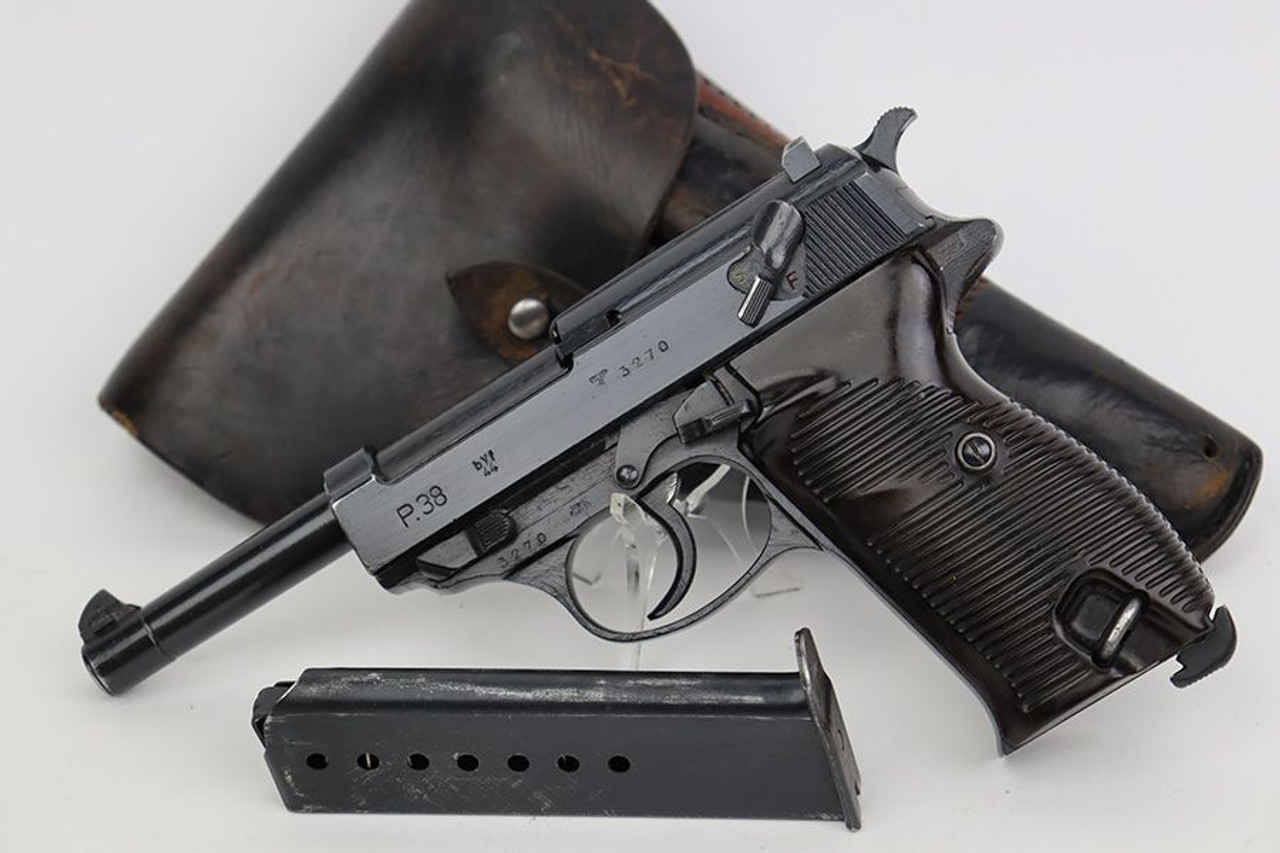 Beautiful, Rare Mauser BYF 44 P.38 Rig - Police Eagle/L - 1