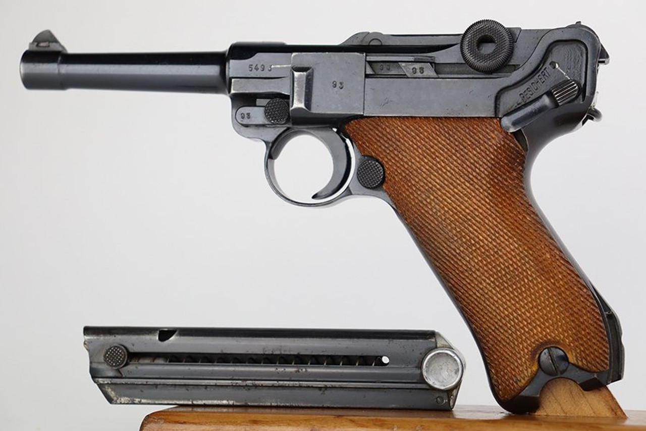 1938 Nazi Mauser Luger - 1