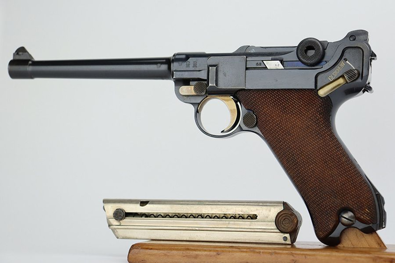 Beautiful DWM Navy Luger - Unit Marked - 1