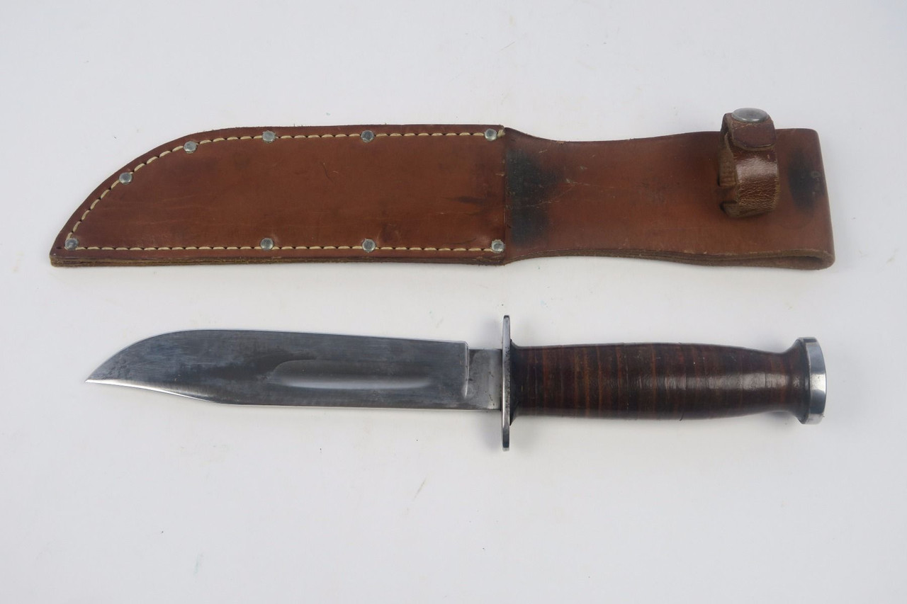 WW2 Kinfolk Knife & Scabbard - 1