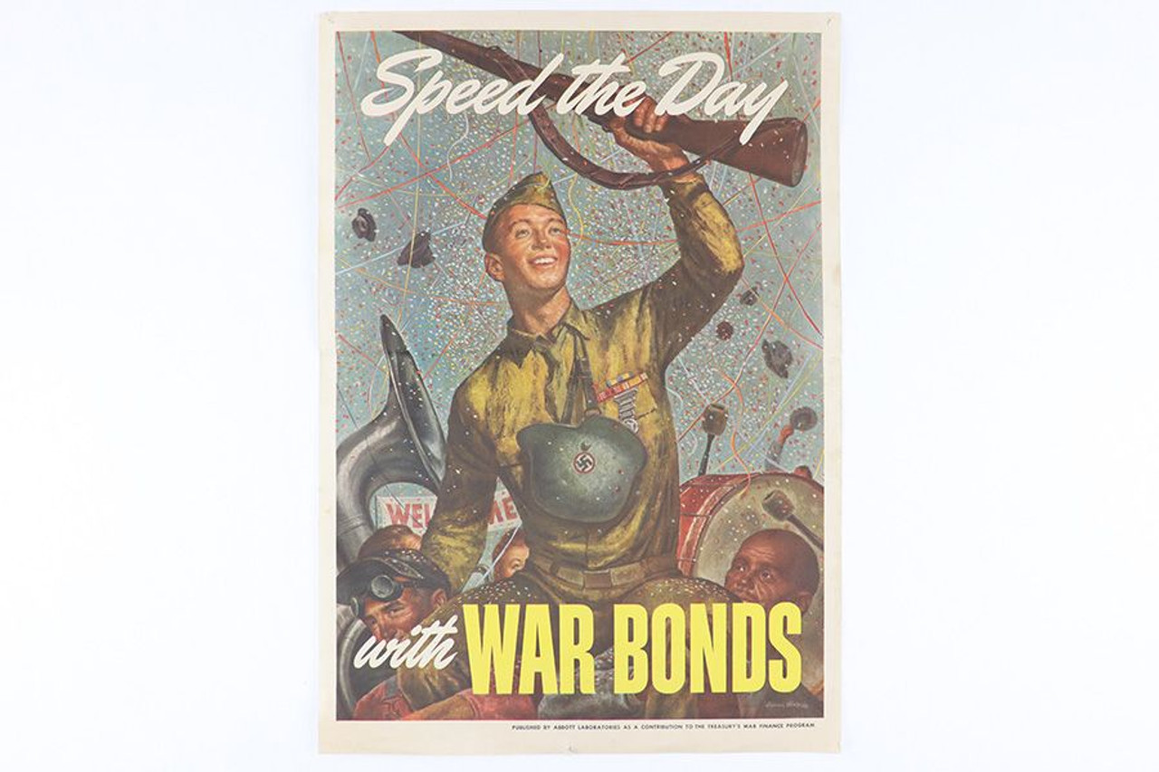 WW2 US War Bonds Poster - 1