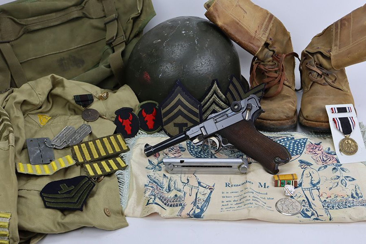 DWM Sneak Luger - Incredible Veteran Bringback Grouping - 1