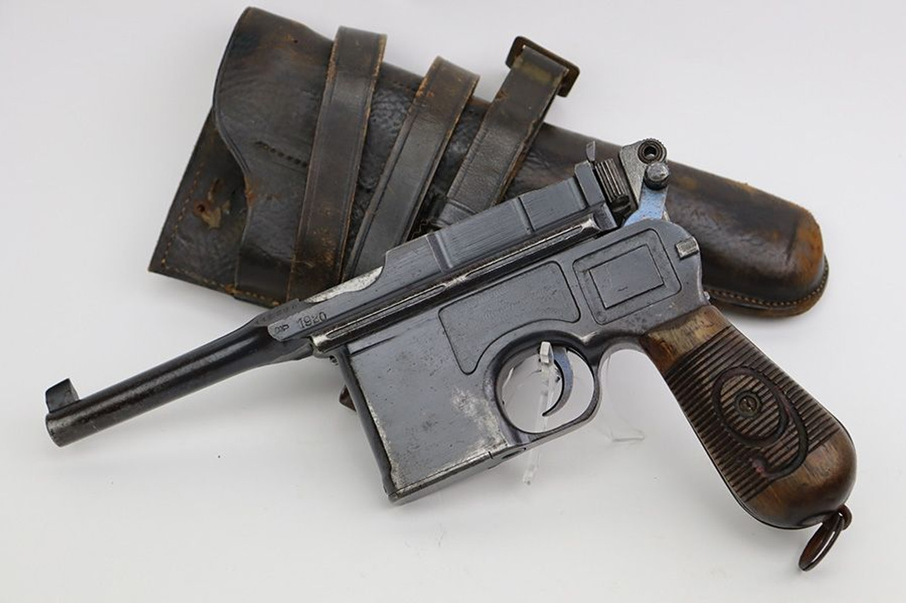 Police Mauser C96 Broomhandle - Red 9 - 1