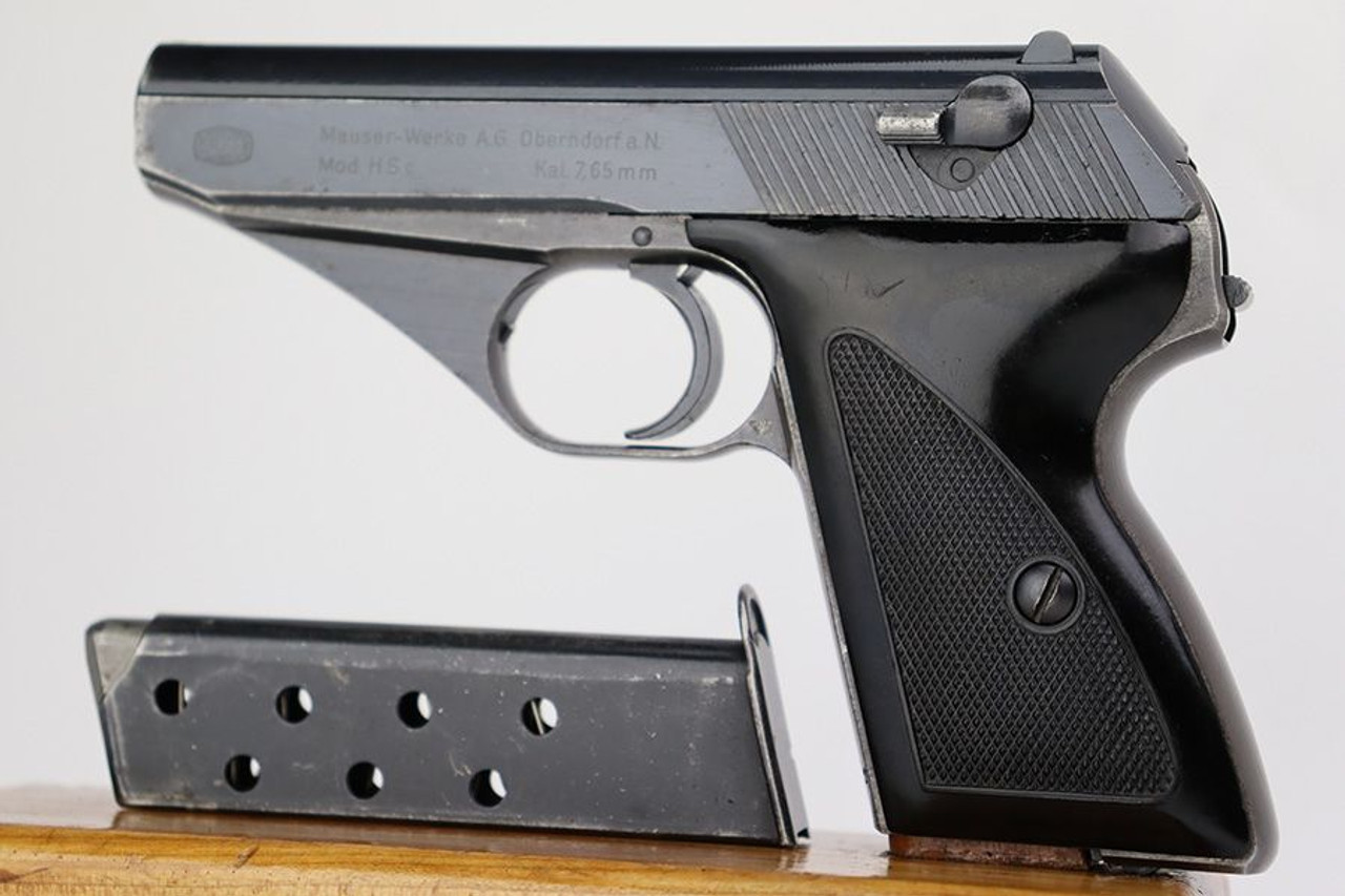 Police Eagle/L Mauser HSC - Scarce Black Grips - 1