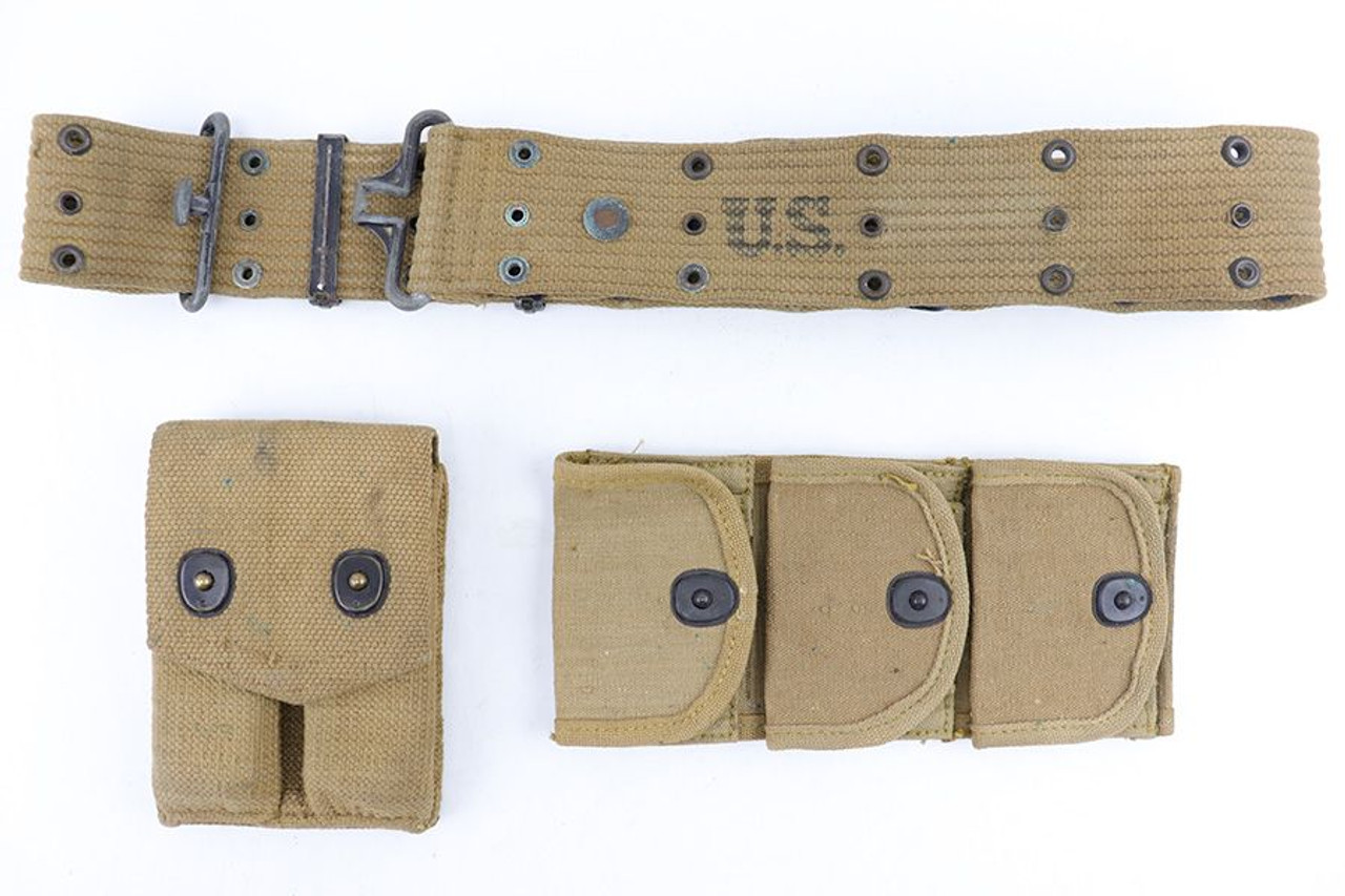 Canvas Belt, Magazine Pouch & Ammo Pouch - 1