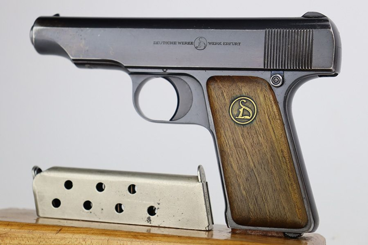 Excellent Erfurt Ortgies Pistol - 7.65mm - 1