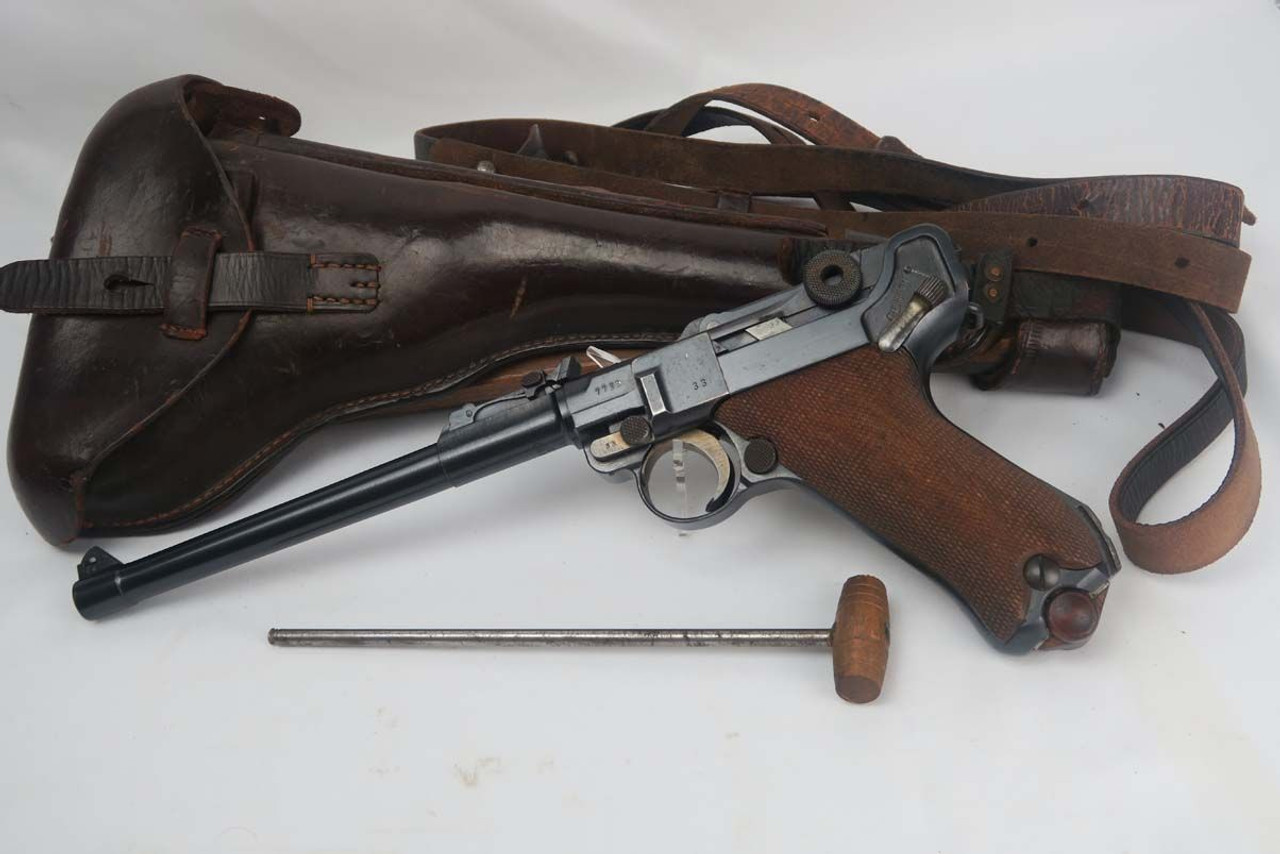 1917 Artillery DWM Luger Rig - Matching Stock - 1