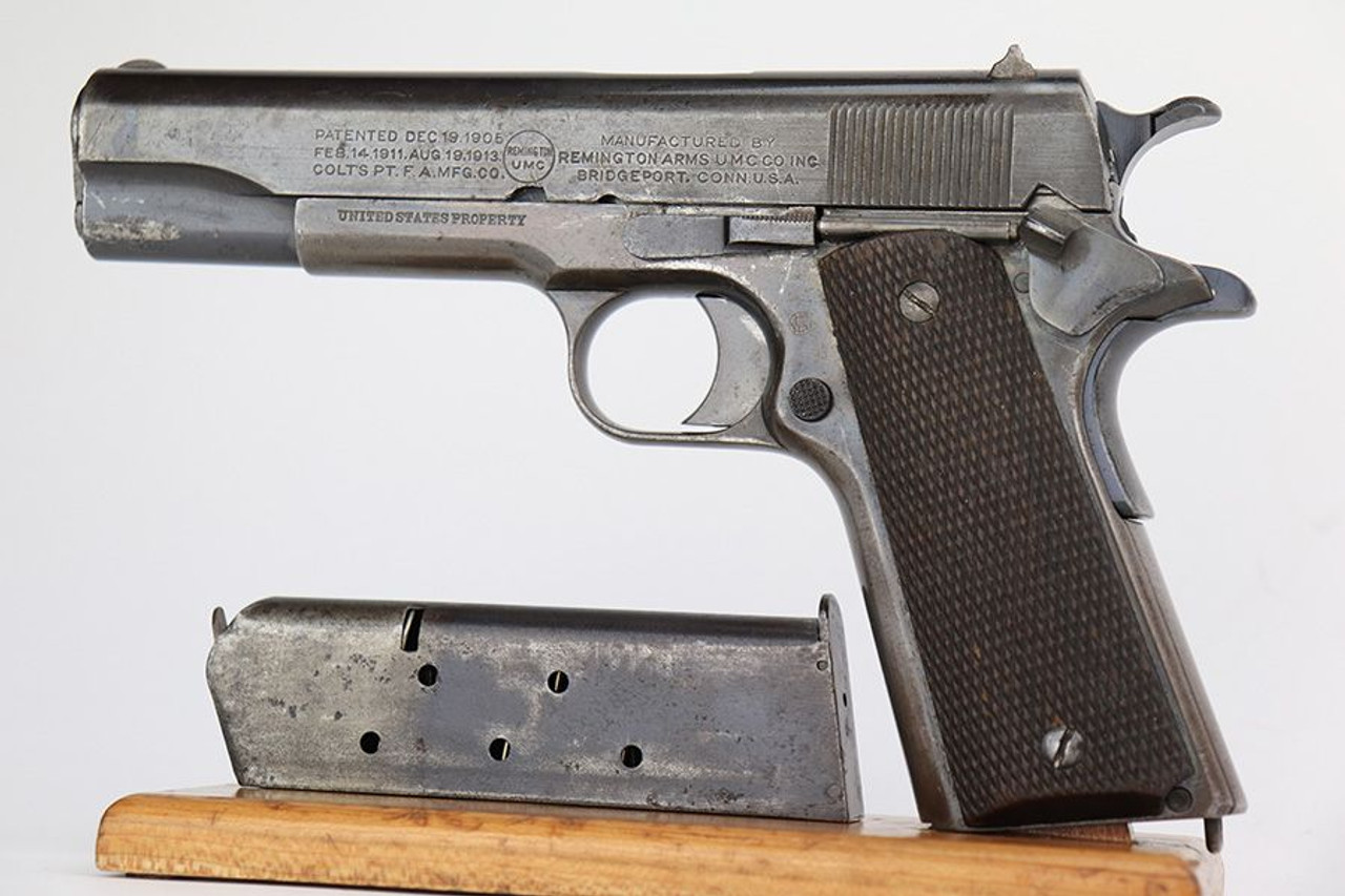 1914 Colt Model 1911 - Remington UMC Slide - 1