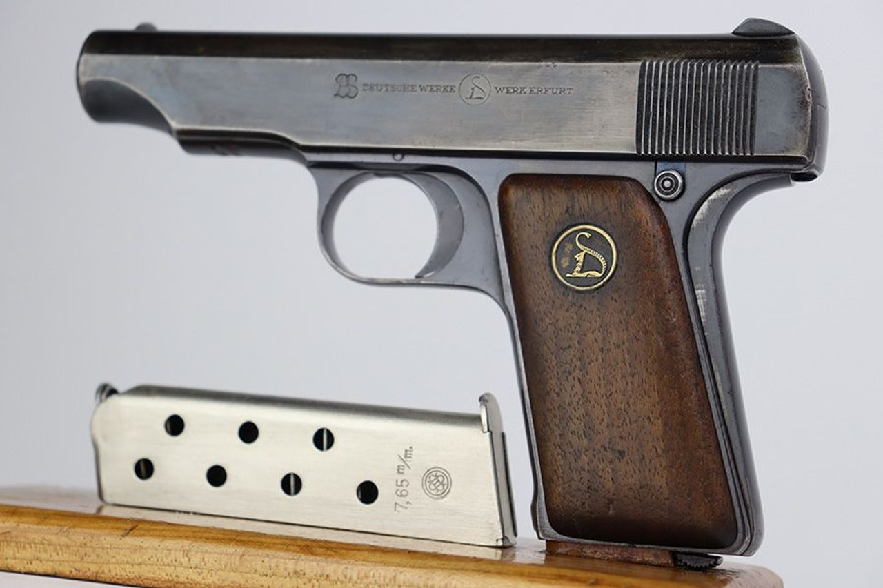 Erfurt Ortgies 7.65mm Pistol - BS Marking - 1