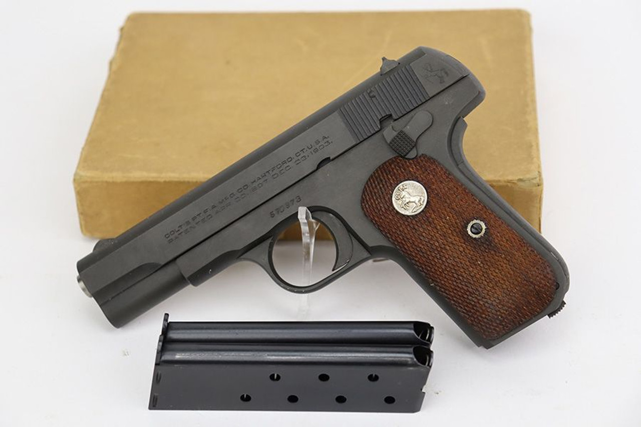 Rare, Mint Colt M1903 - U.S. Property Marked - 1