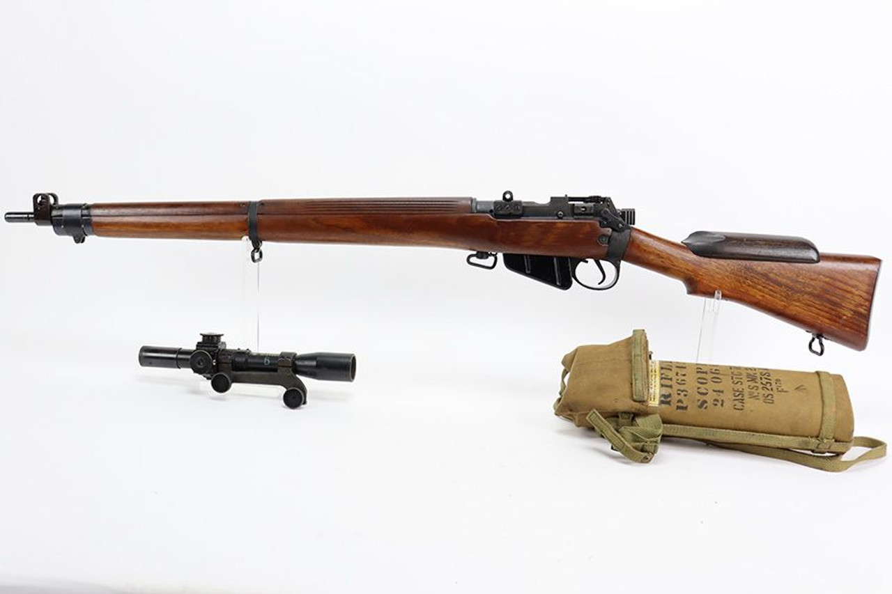 Incredible, Rare British No.4 Mk I(T) Enfield Sniper Rifle Grouping - 1