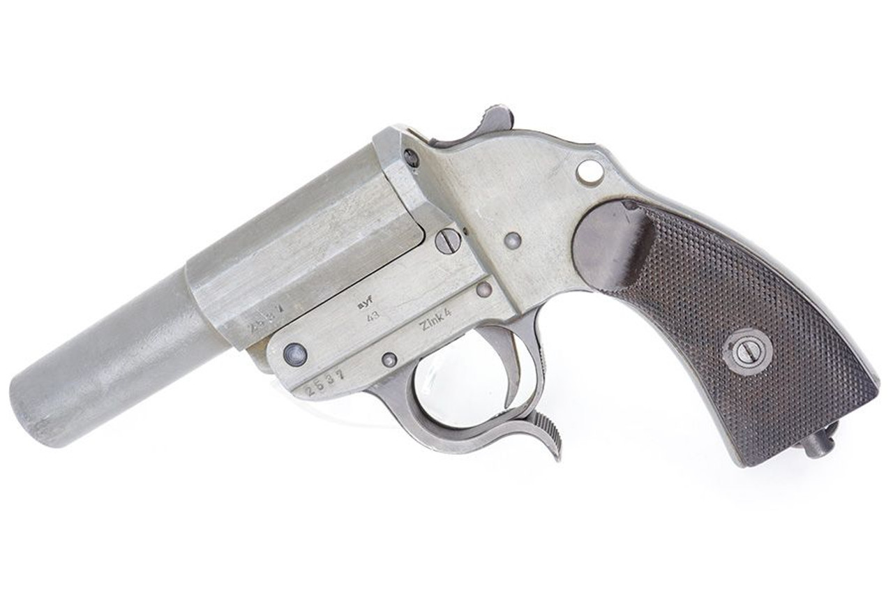 Rare ayf 43 Zink Flare Pistol - 1