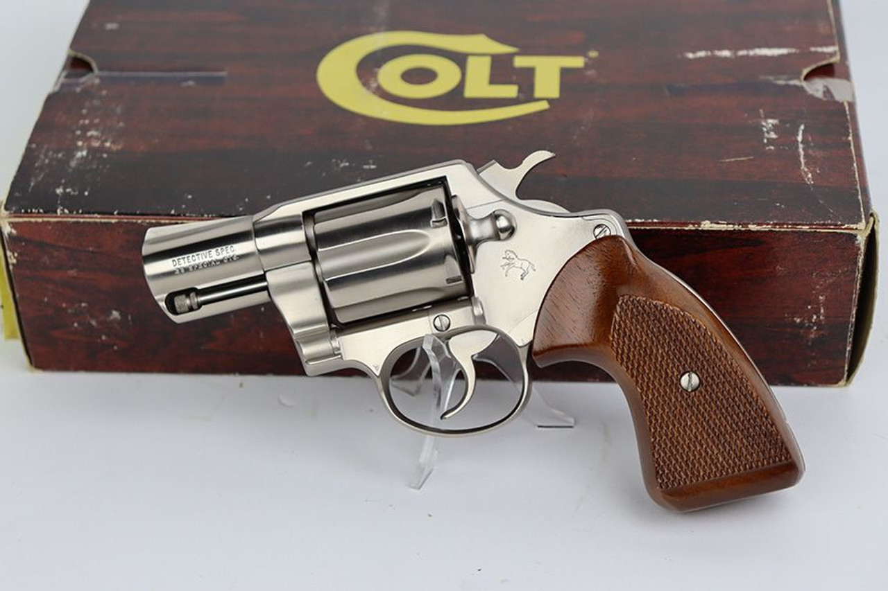 Scarce, NIB Colt Detective Special Revolver - Electroless Nickel - 1