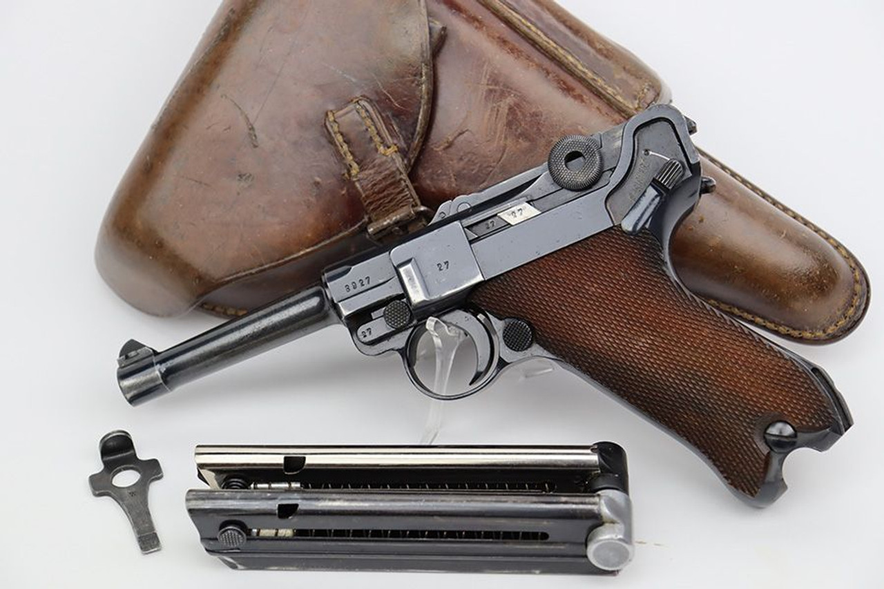 1938 Mauser Luger Rig - Matching Magazine - 1
