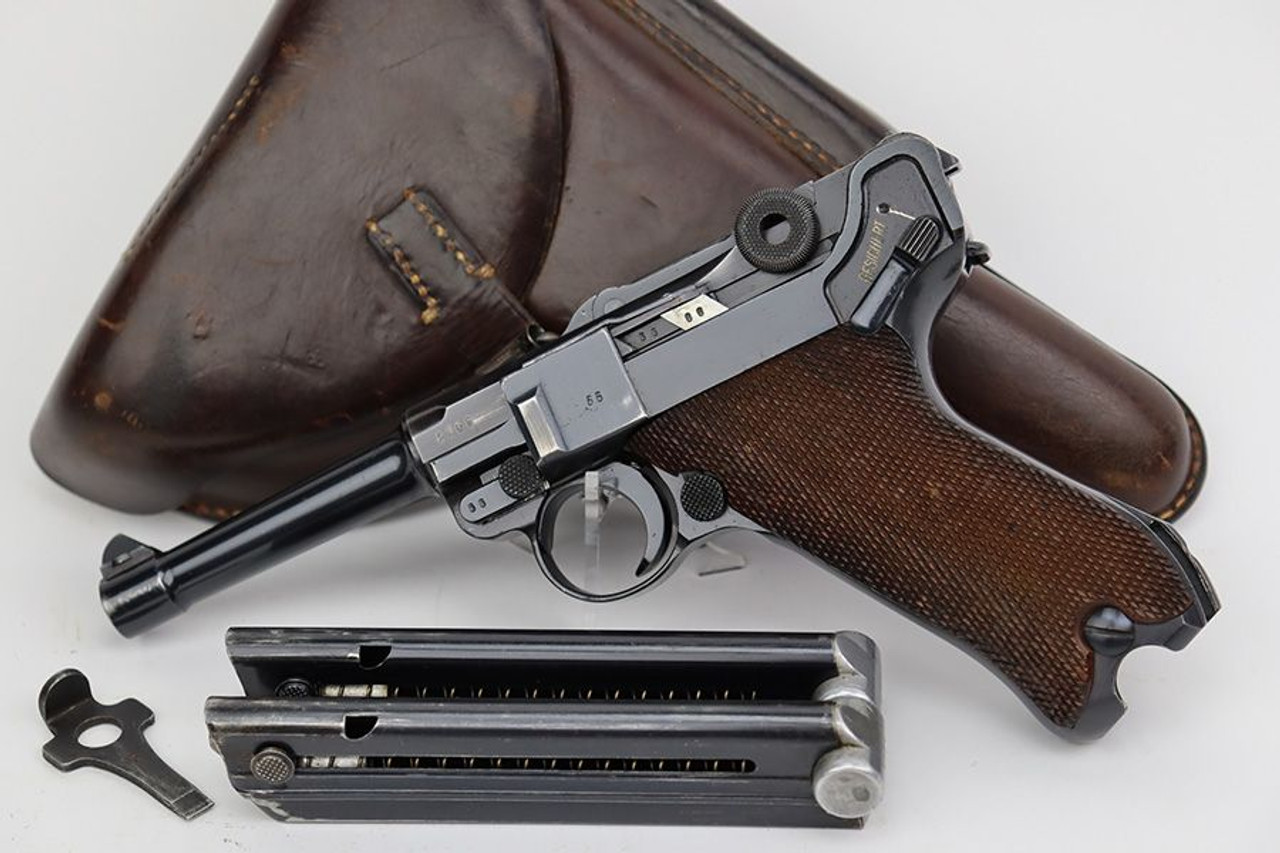 Very Rare Mauser Luger Rig - Police Divert - 1