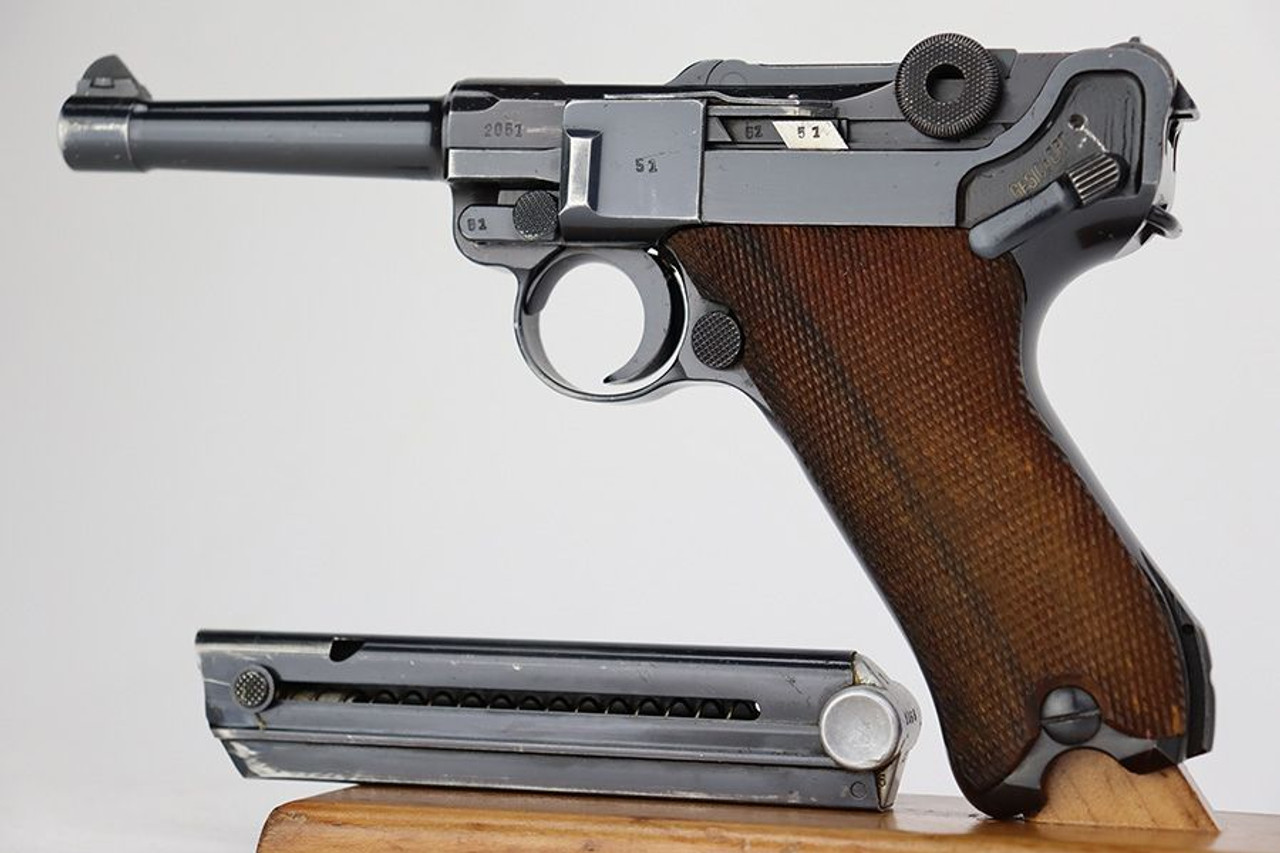 Super Rare Police Mauser Banner Luger - 1