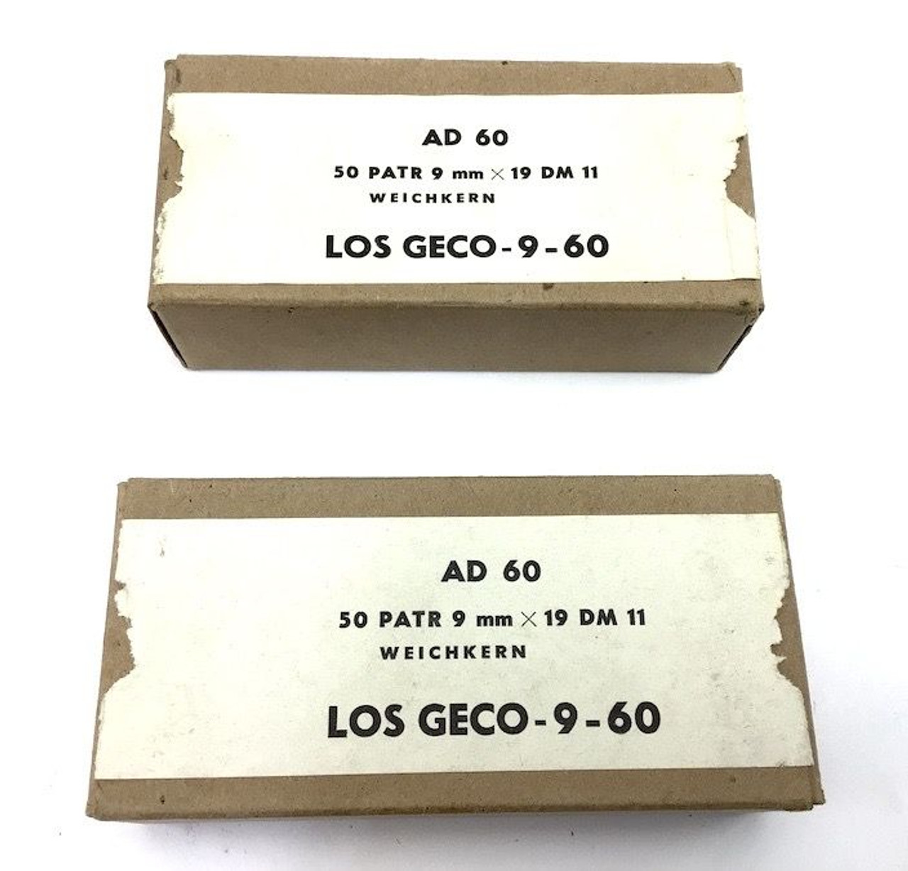100 Rounds GECO 9x19 Luger Ammunition - 1