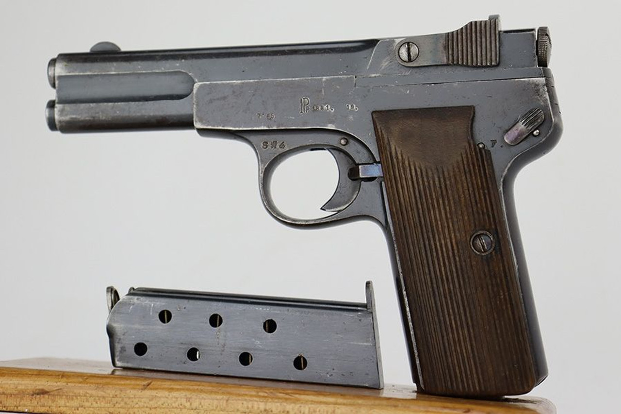 FL Selbstlader Langenhan Pistol - Unit Markings - 1