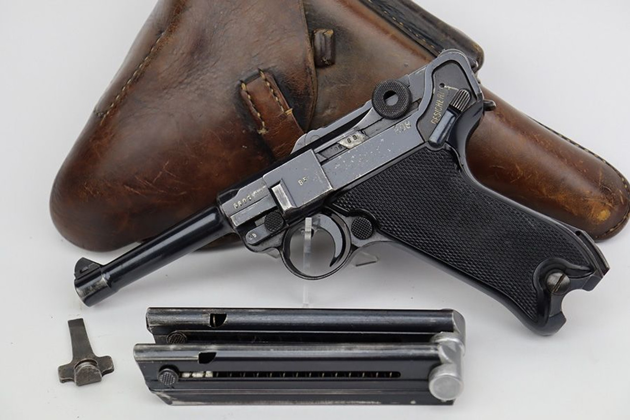 1941 Mauser Luger Rig - Matching Magazine - 1