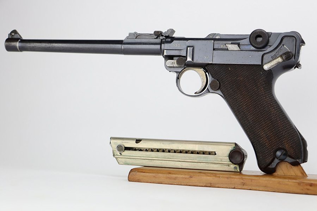 Extremely Rare 1914 DWM Artillery Luger - 1