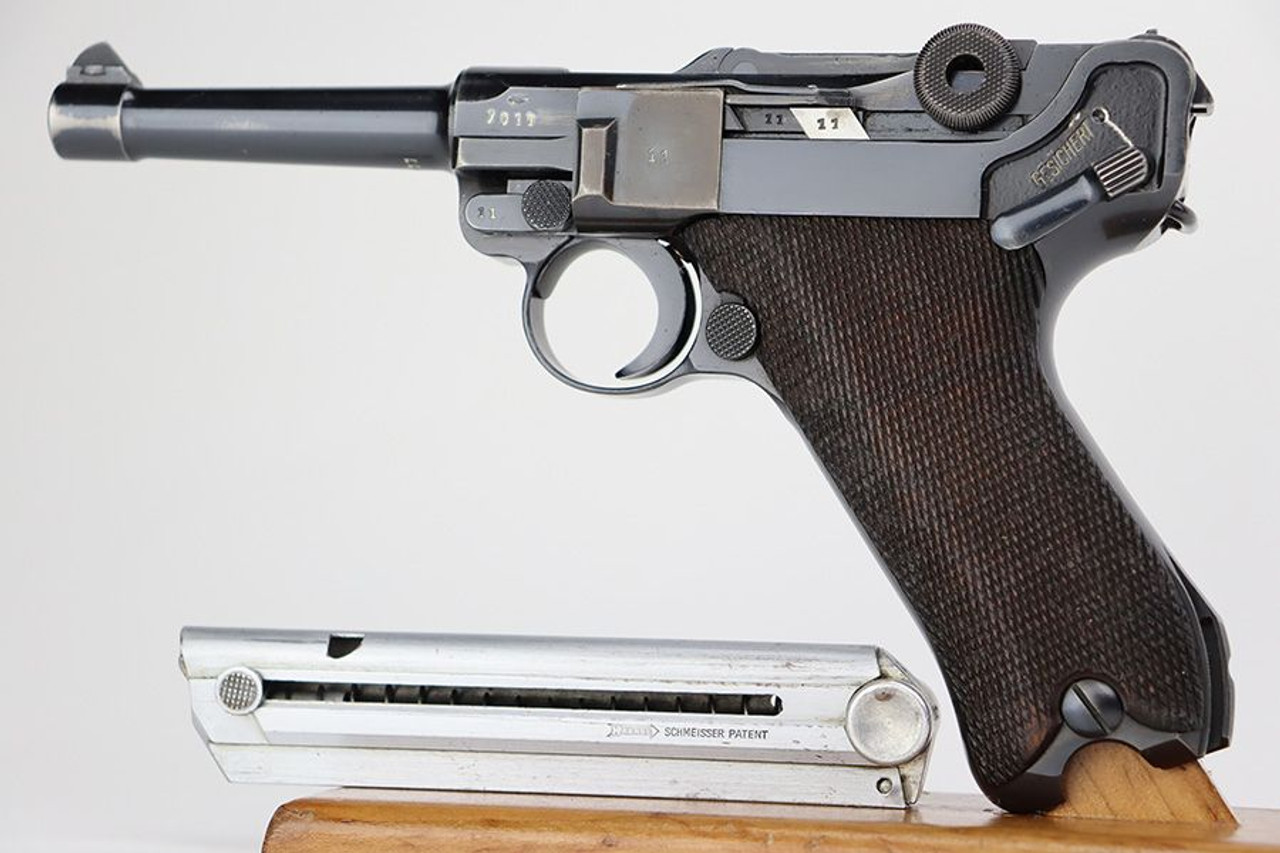 Extremely Rare Police Mauser Luger - Eagle/K - 1