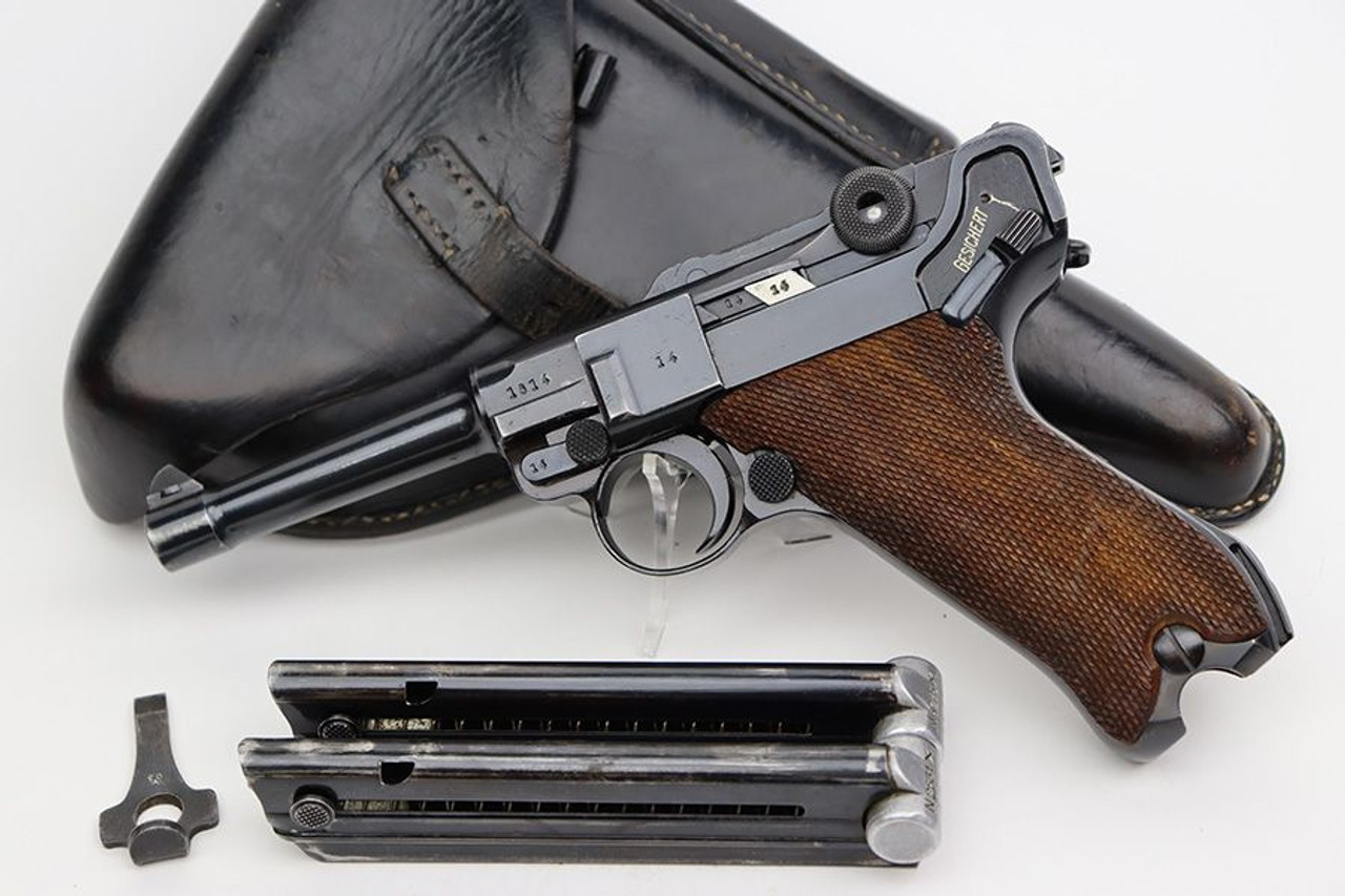 Excellent, Rare 1938 Navy Mauser Luger Rig - 1