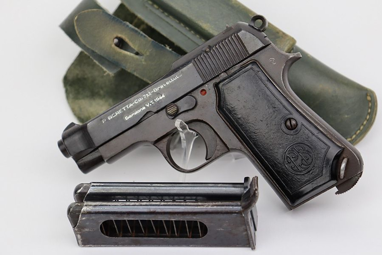 1944 Nazi Beretta M1935 Rig - With Capture Document - 1