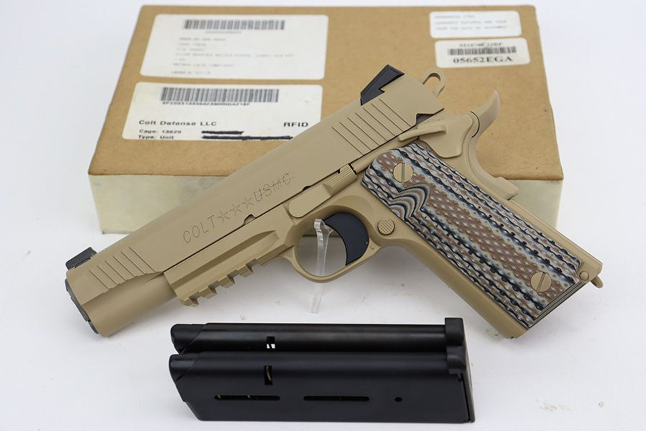 Rare, Mint Colt M45A1 - USMC Issue - 1