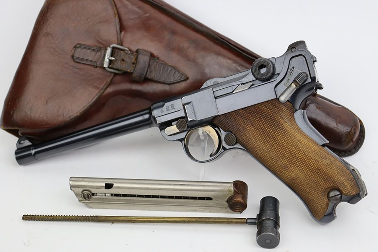 Gorgeous DWM Model 1906 Navy Luger Rig - 1
