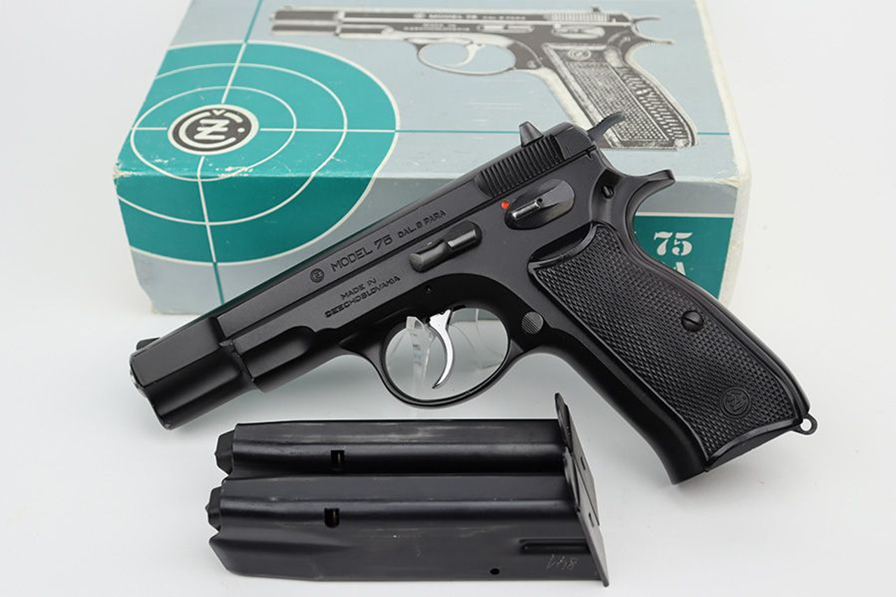 Minty, Boxed CZ Model 75 - 9mm - 1