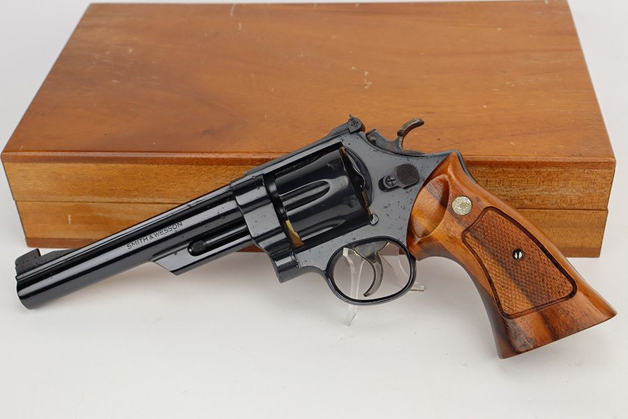 Excellent, Cased Smith & Wesson Model 1955 Revolver