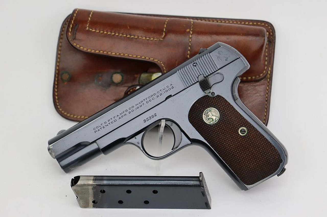Beautiful 1927 Colt Model 1908 Pocket Hammerless - With Factory Letter - 1