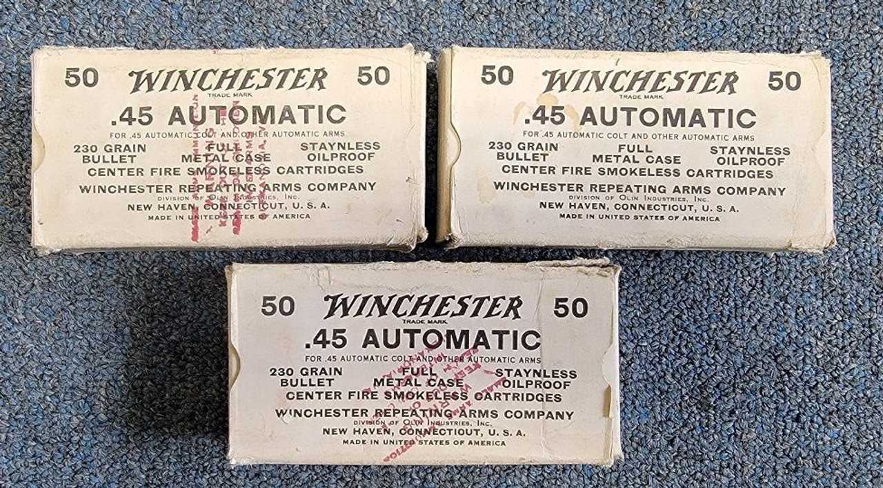 150 Rounds Winchester .45 Auto - 1