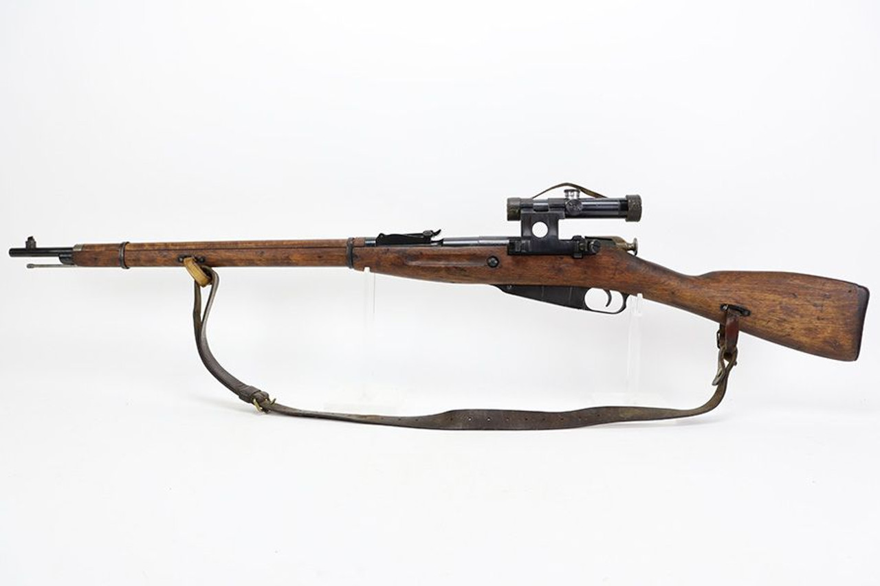 1937 Mosin-Nagant Model 91/30 Sniper Rifle - Finnish Army - 1