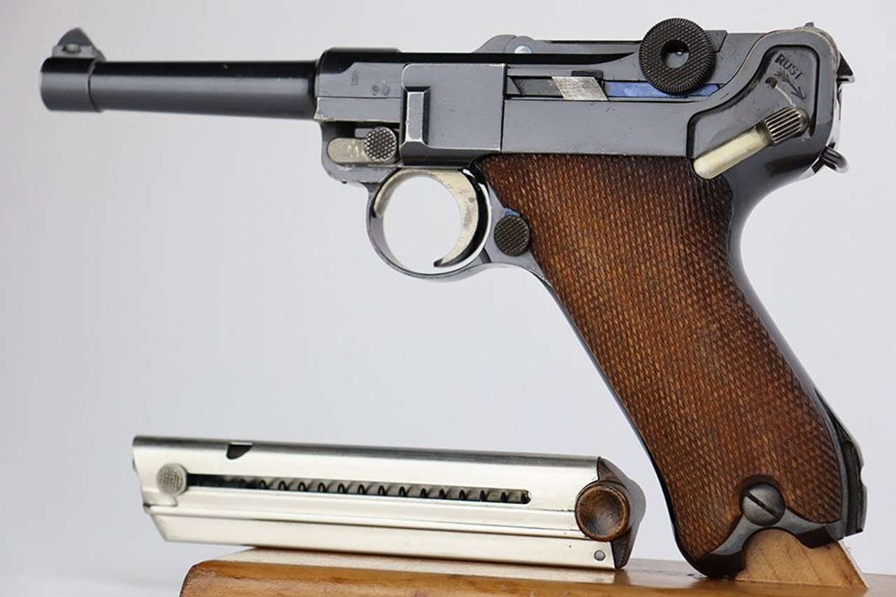 Very Rare 1928 Dutch Navy DWM Luger With Provenance - 1