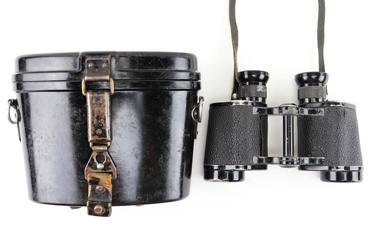 WW2 German 6x30 Dienstglas Binoculars - 1