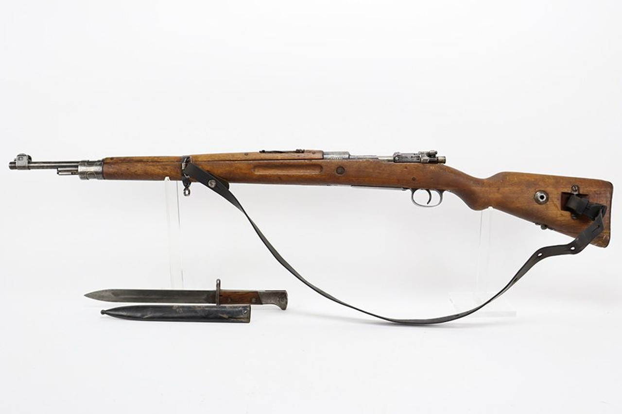 Rare 1935 Polish Wz 29 Rifle - With Bayonet & Scabbard - 1