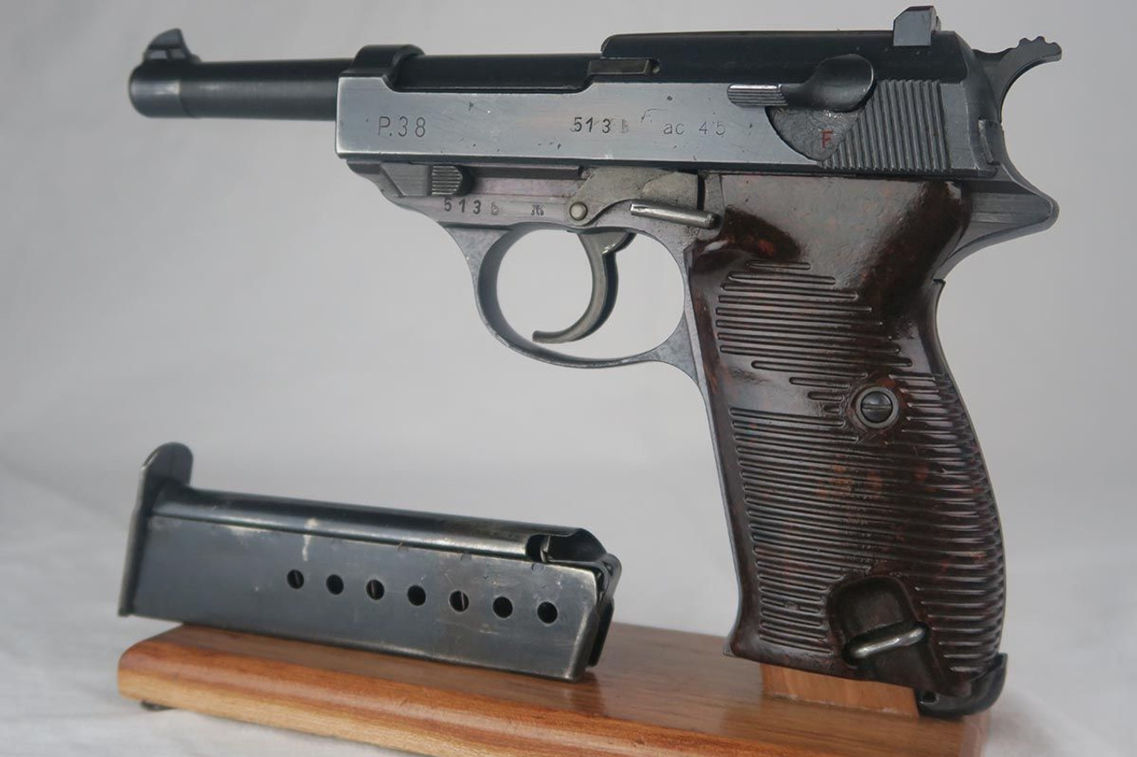 Excellent ac 45 Walther P.38 - fnh barrel - 1