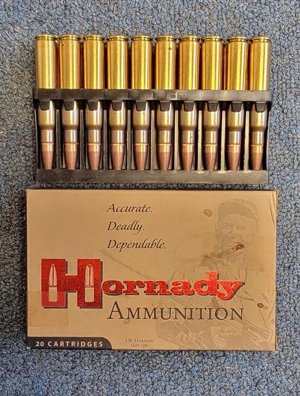 20 Rounds: Hornady 7.7x58mm Japanese Ammo - 1