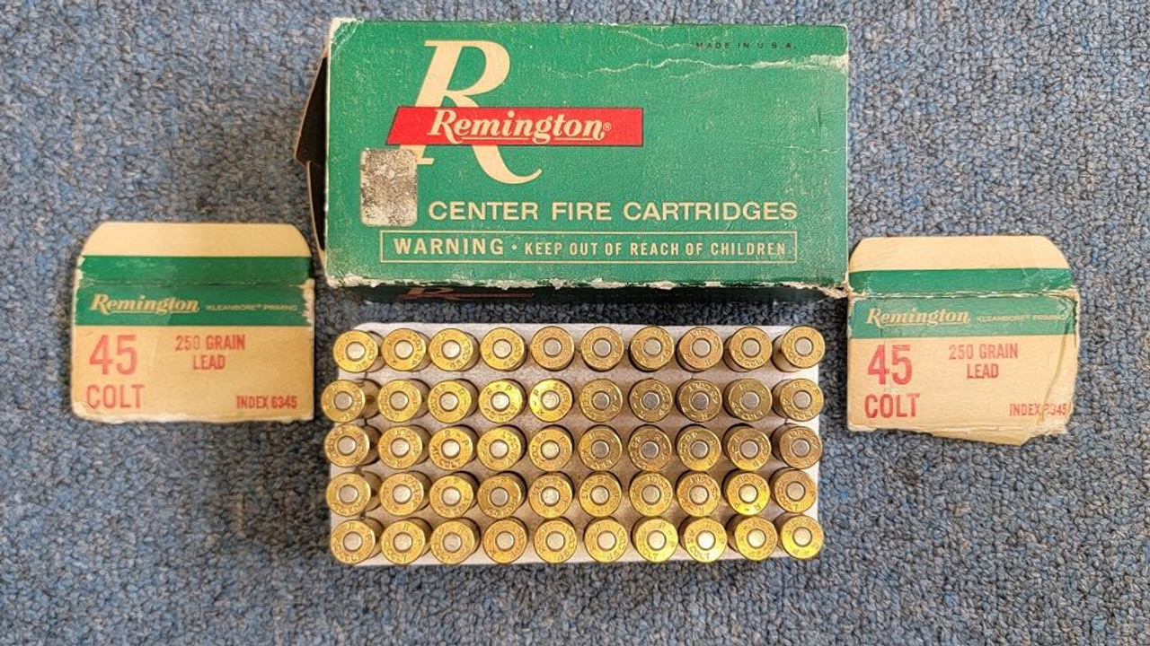 Remington .45 Colt 250 Grain Ammo - 1
