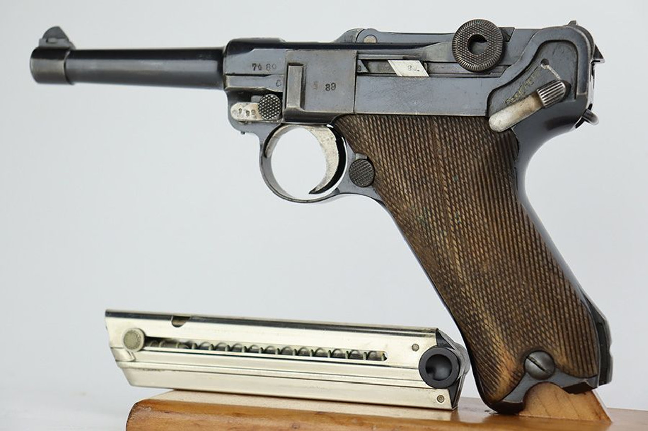 Double-Dated 1918 Erfurt Luger - Unit Marked - 1