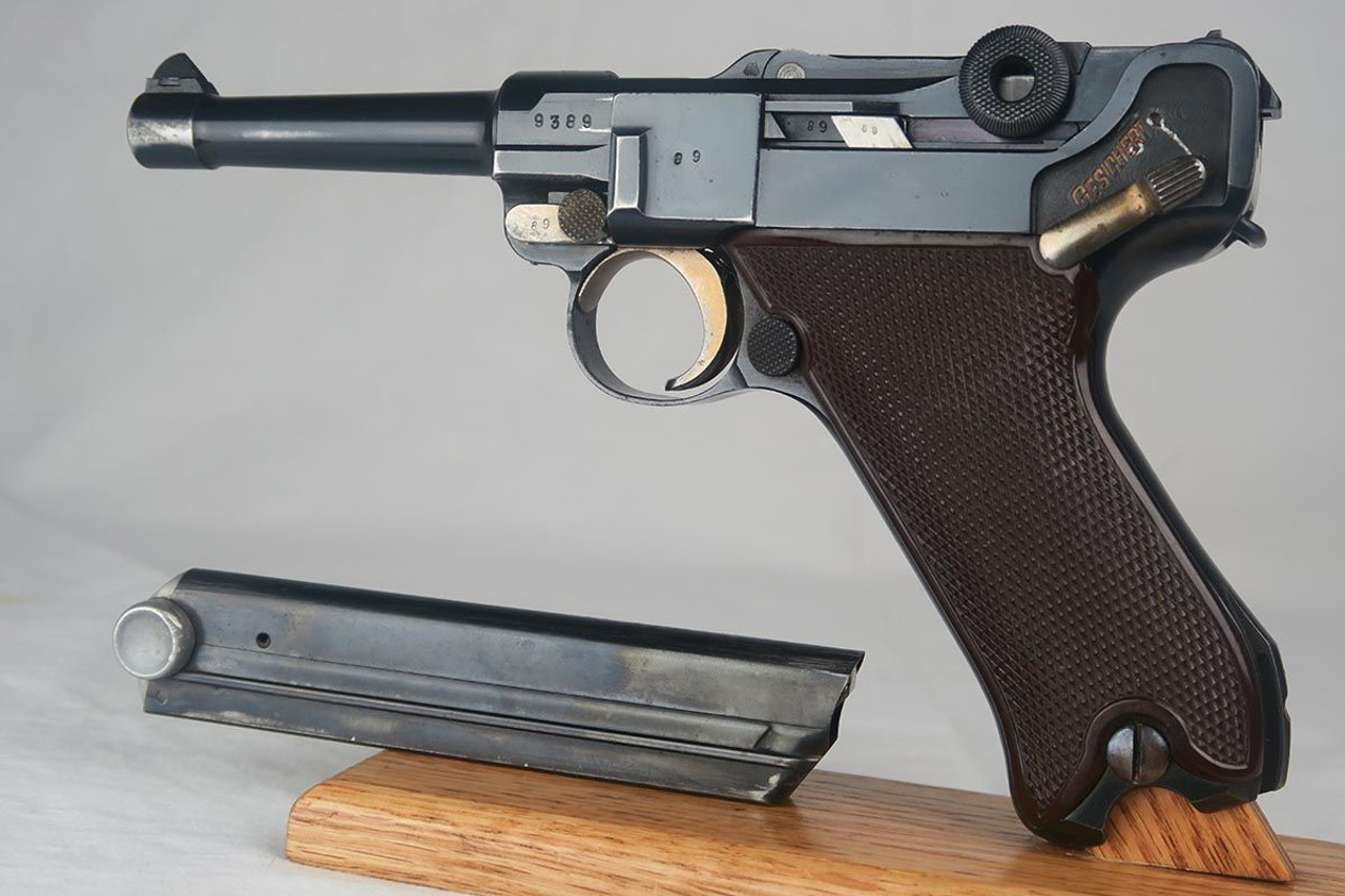Unusual 1937 Dated Krieghoff Luger - 1