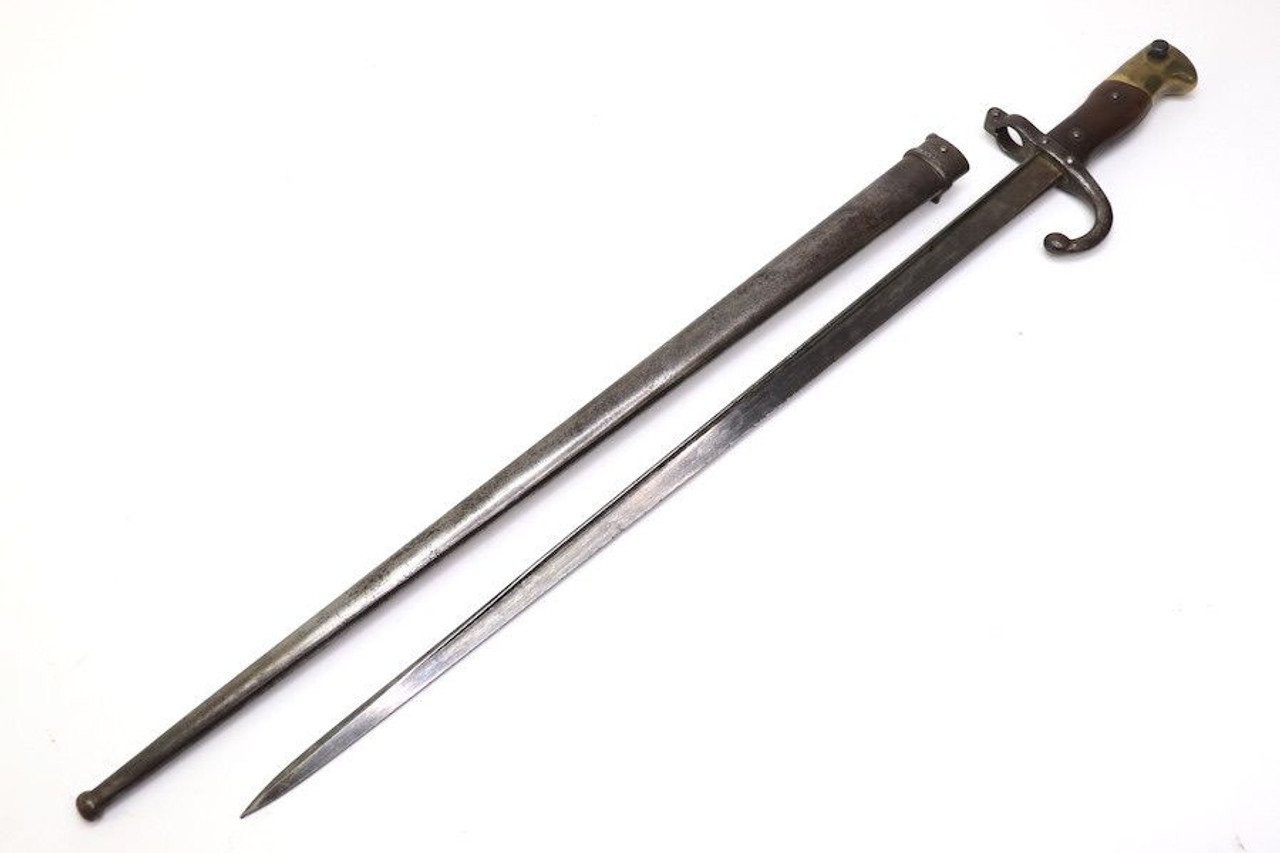 Model 1874 St. Etienne Bayonet With Matching Scabbard - 1