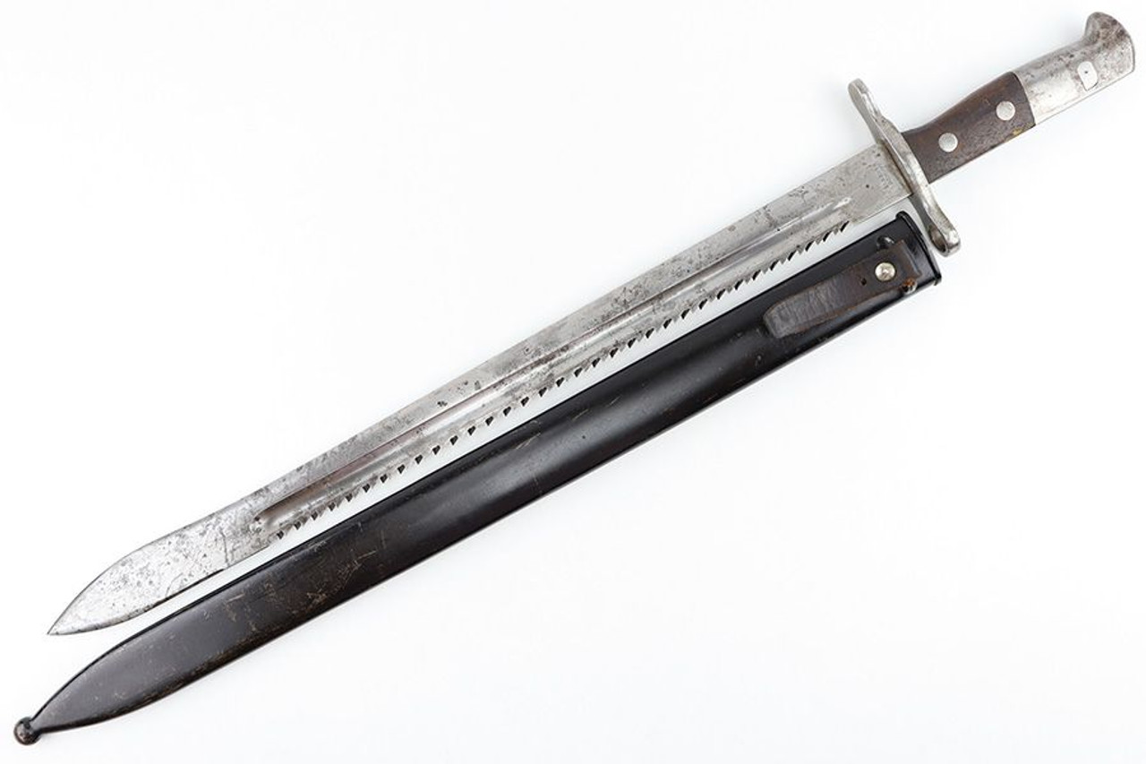 Swiss M1914 Pioneer Sawback Bayonet - 1