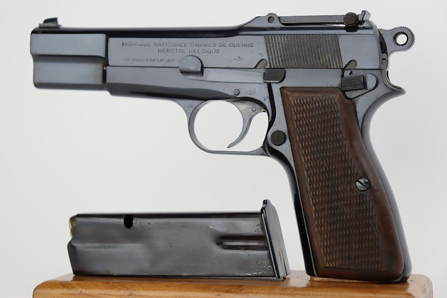Nazi FN Browning High Power - Tangent Sight - 1