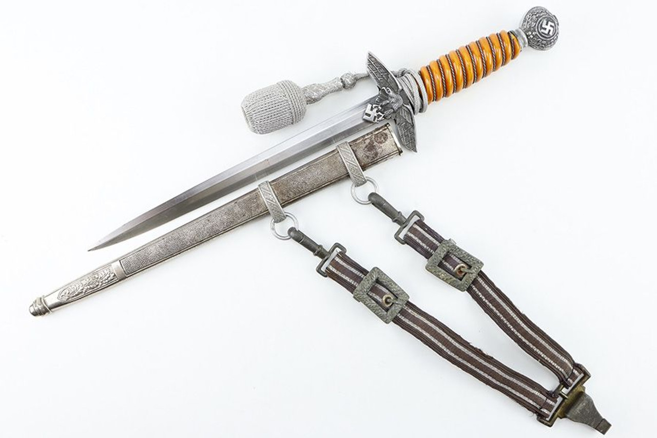 2nd Model Luftwaffe Dagger with Portepee & Hanger - 1